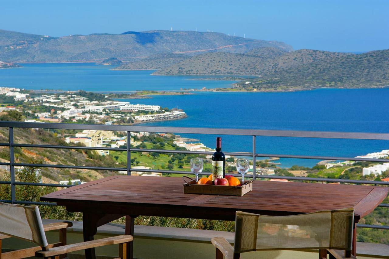 Elounda Irini Panoramic House Villa Kültér fotó